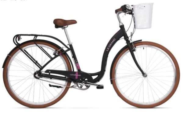 Bicicleta Le Grand Lille 4 28 DL black-pink-mate 2020
