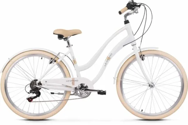 Bicicleta Le Grand Pave 1 26 DS white-glossy 2020