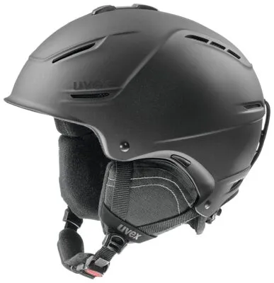 Casca schi Uvex p1us 2.0 black met mat 55-59 cm