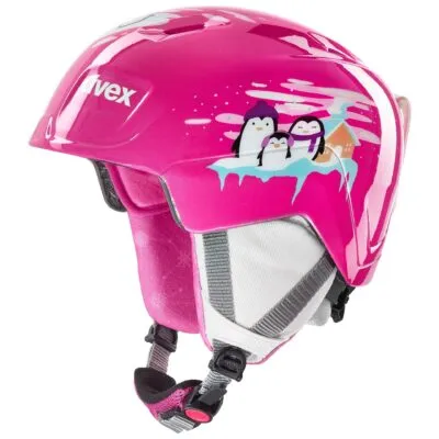 Casca schi Uvex manic pink penguin 46-50 cm
