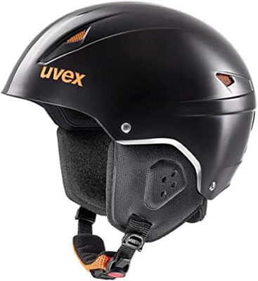 Casca schi Uvex eco black mat-orange 48-51 cm