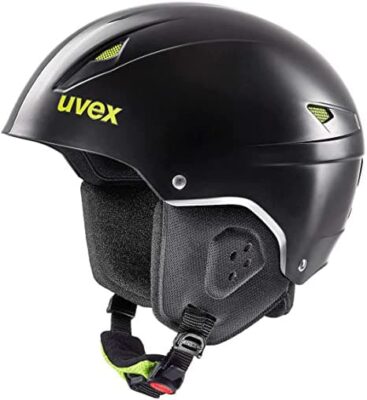 Casca schi Uvex eco black mat-yellow 55-58 cm