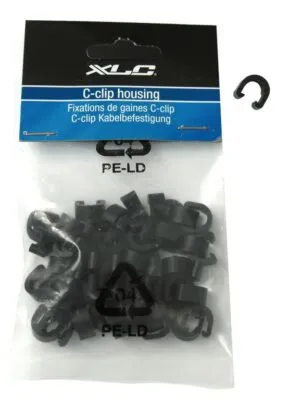 Colier plastic XLC pentru bowden 50 bucati