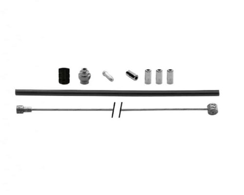 Set cablu frana universal XLC 1700-2350mm 1.5mm 2 nipluri black