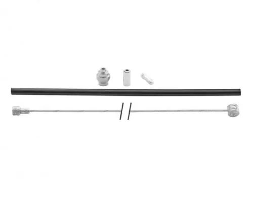 Set cablu frana XLC 1700-2250mm 1.5mm 2 nipluri