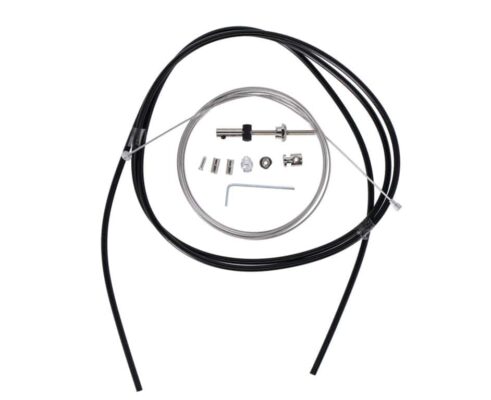 Set cablu frana XLC 17000/2350mm 2 nipluri black