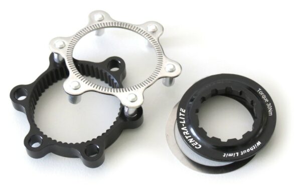 Adaptor Centerlock XLC rotor cu 6 suruburi QR