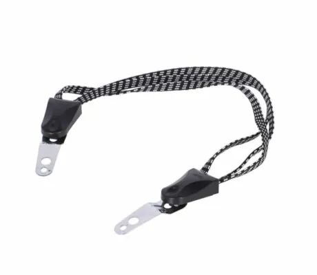 Curea elastica portbagaj XLC 3 curele cu clip 10mmx450/600mm bk