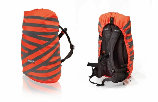 Husa ploaie XLC pentru rucsac orange/silver