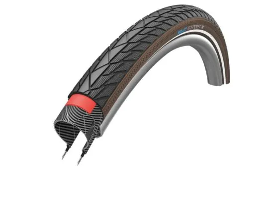 Anvelopa XLC StreetX PP 47-622 28x1.75 bl/brown reflex PP