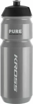Bidon Kross Pure 750 ml grey