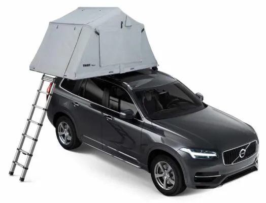 Cort Thule Tepui Kukenam 3 persoane cu prindere pe acoperis gri (Haze Gray) - imagine 4