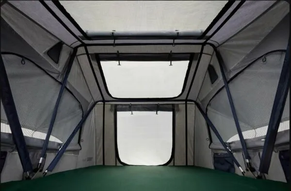 Cort Thule Tepui Kukenam 3 persoane cu prindere pe acoperis gri (Haze Gray) - imagine 5