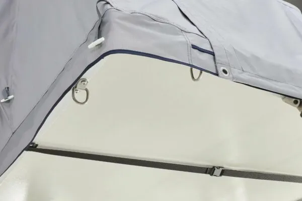Cort Thule Tepui Kukenam 3 persoane cu prindere pe acoperis gri (Haze Gray) - imagine 7