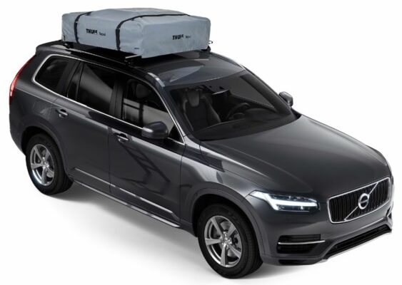 Cort Thule Tepui Kukenam 3 persoane cu prindere pe acoperis gri (Haze Gray) - imagine 8