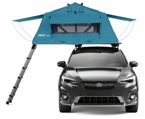 Cort Thule Tepui Explorer Ayer 2 persoane cu prindere pe acoperis albastru (Blue) - imagine 3