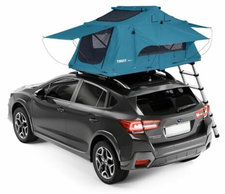 Cort Thule Tepui Explorer Ayer 2 persoane cu prindere pe acoperis albastru (Blue) - imagine 8