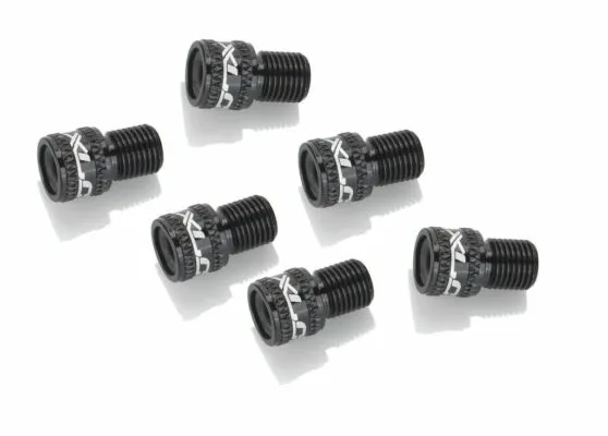 Breloc XLC cu adaptor valva SV la DV/ PV black/black 1 bucati