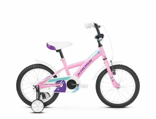 Kross Mini 3.0 16 pink-rviolet-turquise-glossy 2021