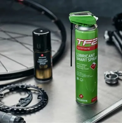 Lubrifiant cu teflon TF2 Spray Weldtite 400ml cu Smart Head (cap smart) - imagine 3
