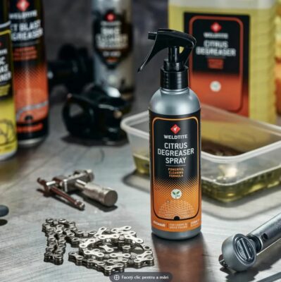 Dirtwash Degreaser Weldtite Aerosol Spray pentru lant 250ml - imagine 4