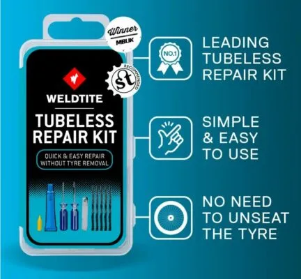 Kit reparatie tubless Weldtite - imagine 2
