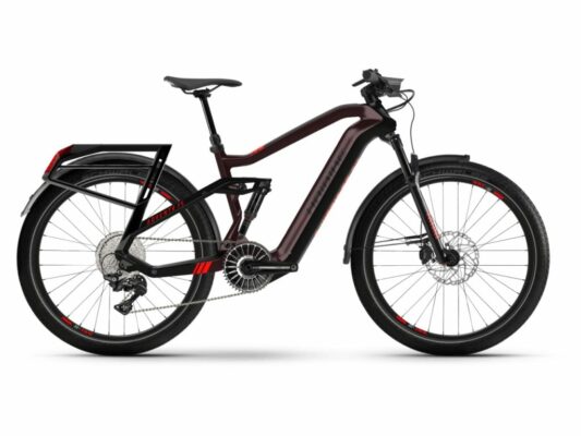 e-bike Haibike Adventr FS i630Wh Flyon chocolate/black M