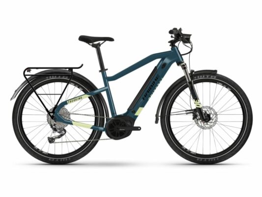 e-bike Haibike Trekking 5 i500Wh BPI blue/canary L
