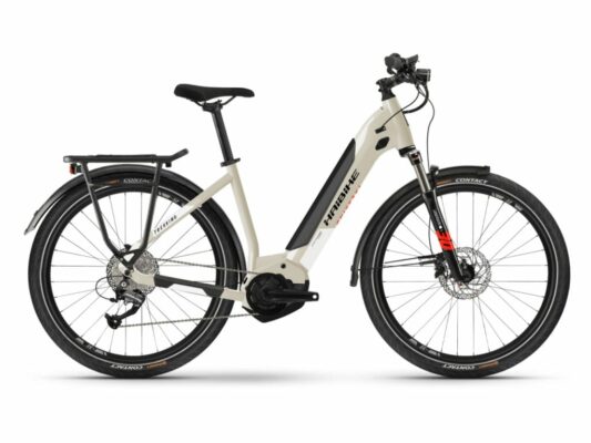e-bike Haibike Trekking 4 Lowstep i500Wh YSTS desert/white M