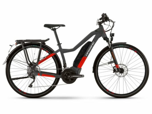e-bike Haibike Trekking S 9 Trapez 500Wh YWC anthracite/red M