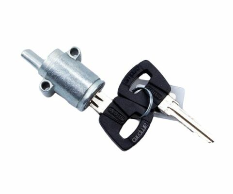 Cilindru cu cheie ABUS BLO BOS IT 2.1 T82 pentru acumulator powertube Bosch BDU2XX, BDU3XX, BDU4XX