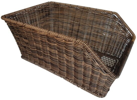 Cos spate rattan maro