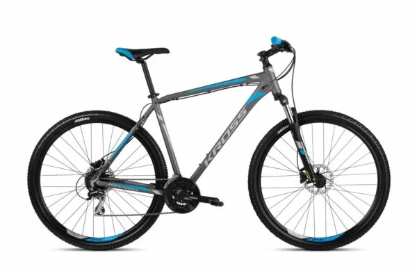 Kross Hexagon 5.0 29 L graphite-silver-blue mate 2021