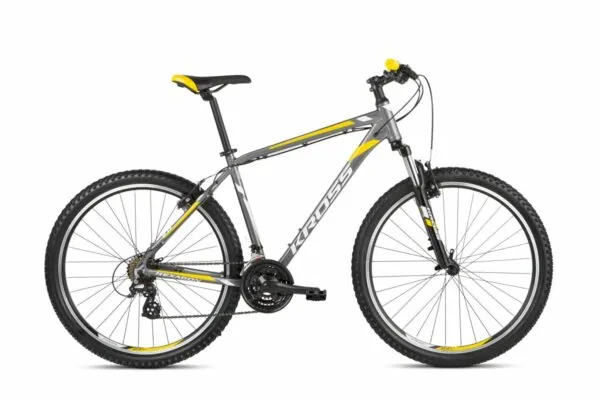 Kross Hexagon 2.0 M 26 S graphite-silver-yellow glossy 2021