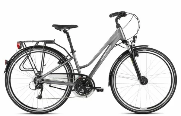 Kross Trans 4.0 28 DM gri negru glossy