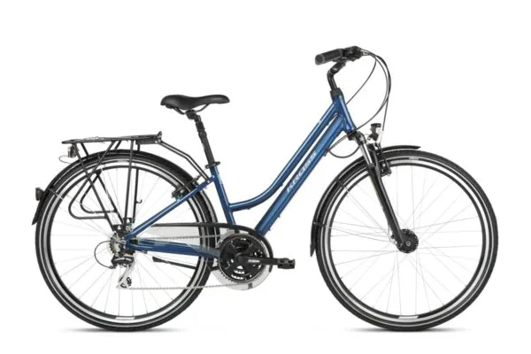 Kross Trans 3.0 28 DL blue-grey glossy