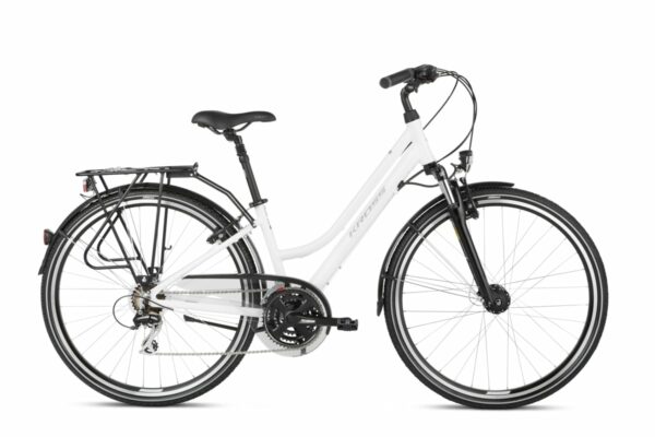 Kross Trans 3.0 28 DL white-grey glossy