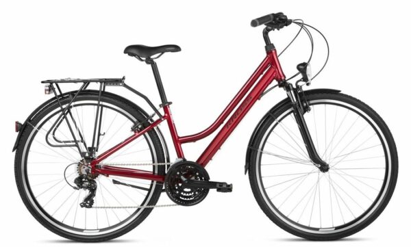 Kross Trans 1.0 28 DM rubin negru glossy