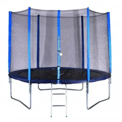 Trambulina FUN 305 cm cu plasa si scarita de acces