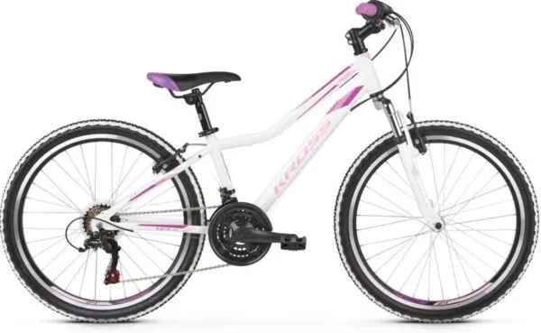 Kross Lea JR 1.0 24 alb pink violet glossy SR 2022