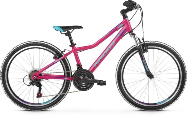 Kross Lea JR 1.0 24 pink-blue-violet-glossy SR 2021