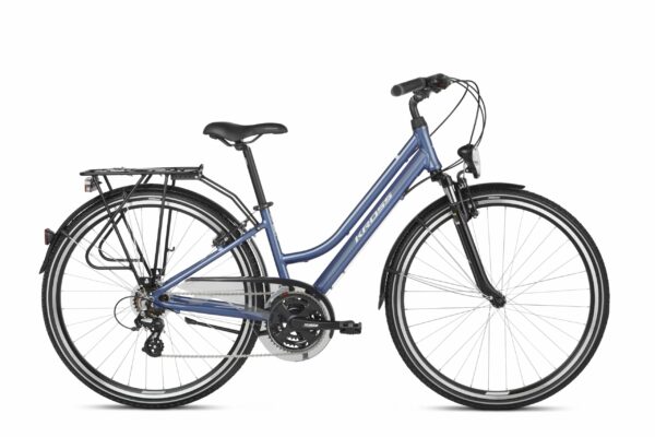 Kross Trans 2.0 28 DM blue-white glossy SR