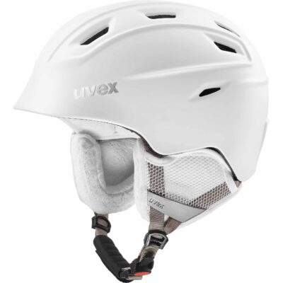 Casca schi UVEX fierce white mat 55-59 cm