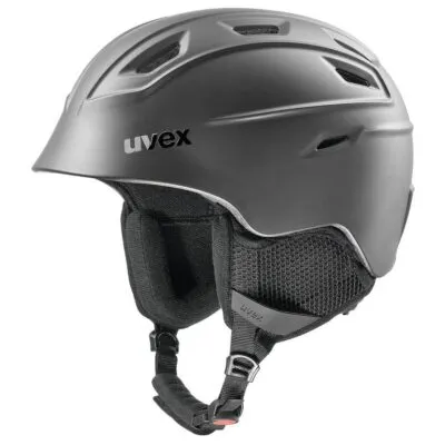 Casca schi UVEX fierce black mat 59-61 cm