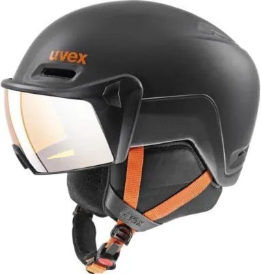 Casca schi UVEX 700 visor dark slate orange mat 55-57 cm