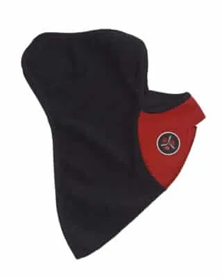 Masca negru rosu