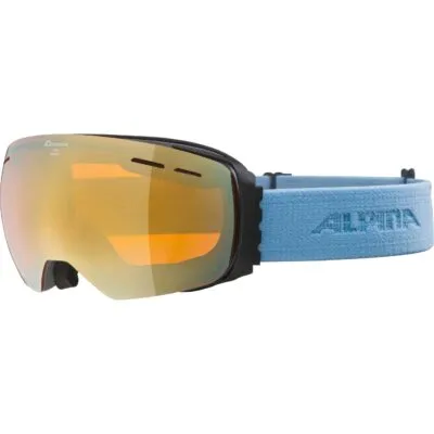 Ochelari schi Alpina GRANBY grey-skyblue HM gold sph.
