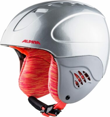 Casca schi Alpina CARAT silver-flam. 54-58