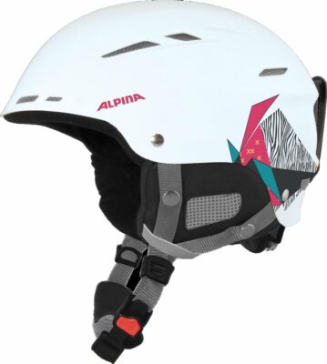Casca schi Alpina BIOM white-pink mat 54-58