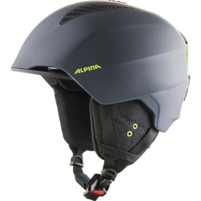 Casca schi Alpina GRAND charcoal-neon mat 57-61